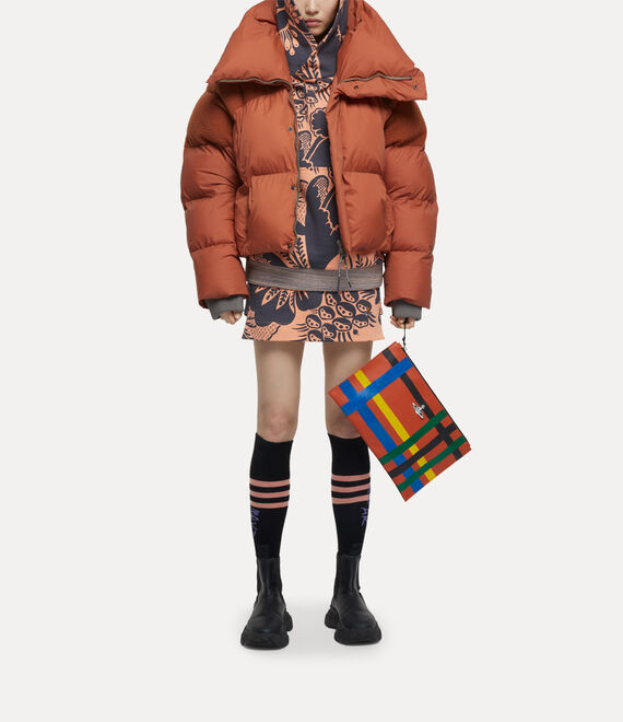 Vivienne Westwood Hero Puffer in BURNT ORANGE